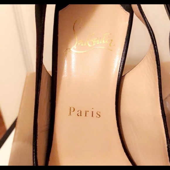 Rosemin 120mm plexi heel in black - Picture 3 of 6